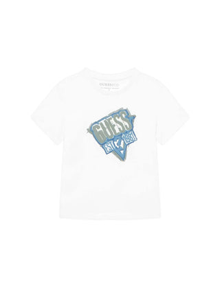 T-SHIRT BAMBINO - GUESS KIDS BIANCO - N6GI14 K8HM4