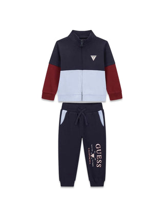 GUESS KIDS NAVY TRACKSUIT - N6RG03 KA6R4