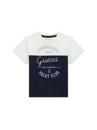 T-SHIRT BAMBINO - GUESS KIDS BIANCO - N6RI16 K8HM4