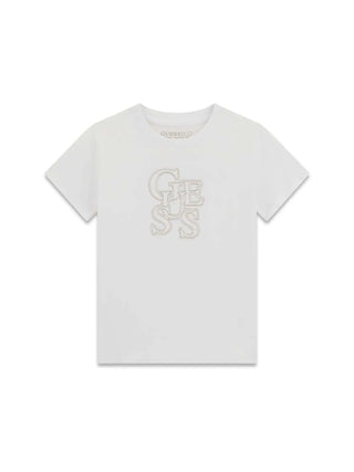 CHILD T-SHIRT - GUESS KIDS WHITE - N6RI17 K8HM4