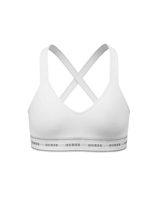 WOMEN'S BRA - GUESS UNDERWEAR WHITE - O1GC15 KBBU1