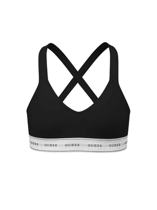 WOMEN'S BRA - GUESS UNDERWEAR BLACK - O1GC15 KBBU1