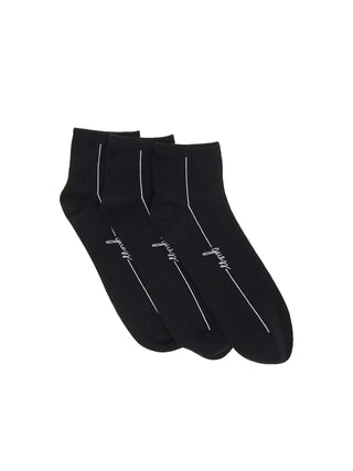 WOMEN'S SOCKS - GUESS UNDERWEAR BLACK - O4YG06 KBZU0
