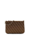 WOMEN'S POUCH - GUESS BROWN - PW7561 P6274 1