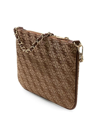 WOMEN'S POUCH - GUESS BROWN - PW7561 P6274 3