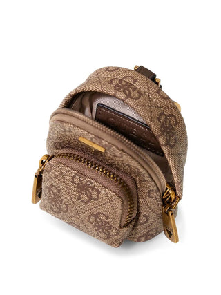 PORTA CHIAVI UOMO - GUESS BEIGE-MARRONE - RM5490 P6201 3