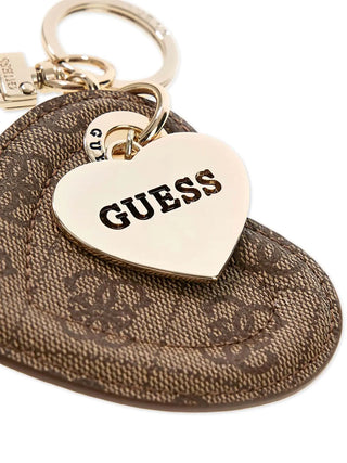 WOMEN'S KEY RING - GUESS BROWN - RW7543 P6101 3