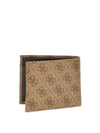 MEN'S WALLET - GUESS BEIGE-BROWN - SMVELE LEA20 2