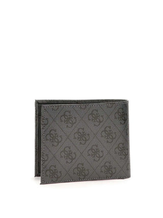 MEN'S WALLET - GUESS BLACK - SMVELE LEA20 2