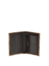 MEN'S WALLET - GUESS BEIGE-BROWN - SMVELE LEA22 3