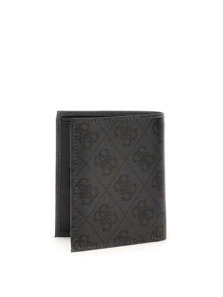 MEN'S WALLET - GUESS BLACK - SMVELE LEA22 2