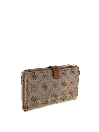 WOMEN'S WALLET - GUESS BROWN - SWJP99 02157 3