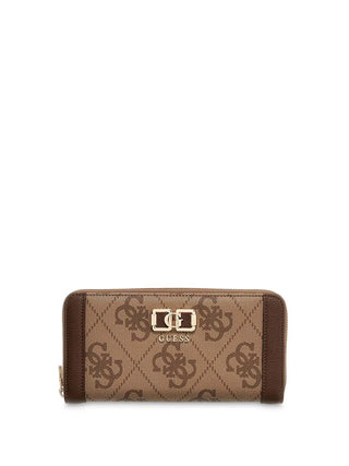 WOMEN'S WALLET - GUESS BROWN - SWOS99 01146