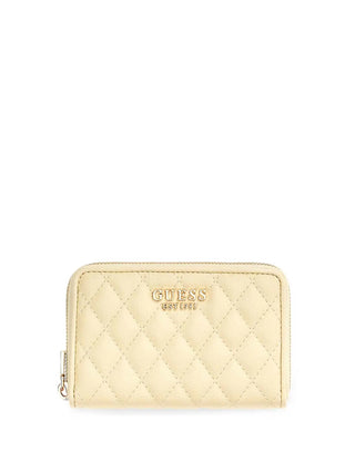 WOMEN'S WALLET - GUESS YELLOW - SWQG98 94140