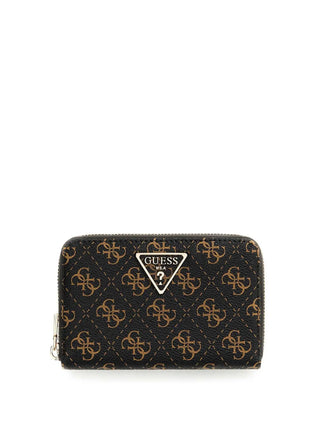 WOMEN'S WALLET - GUESS BROWN - SWQL74 59140