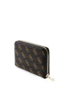 WOMEN'S WALLET - GUESS BROWN - SWQL74 59140 3