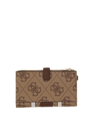 WOMEN'S WALLET - GUESS BROWN - SWSS74 59157 2
