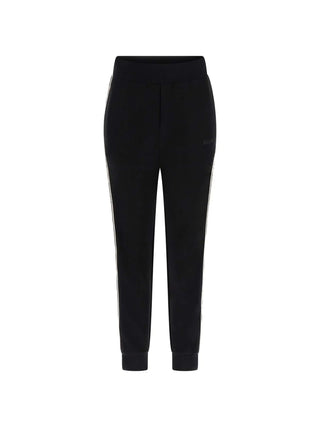 WOMEN'S TRACKSUIT PANTS - GUESS ATHLEISURE BLACK - V2YB15 KB3P2