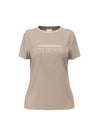 WOMEN'S T-SHIRT - GUESS ATHLEISURE BEIGE - V2YI07 K8HM0 1