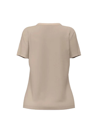 WOMEN'S T-SHIRT - GUESS ATHLEISURE BEIGE - V2YI07 K8HM0 2