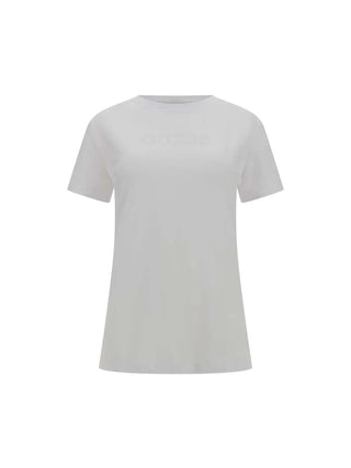 T-SHIRT DONNA - GUESS ATHLEISURE BIANCO - V3BI11 J1314 1