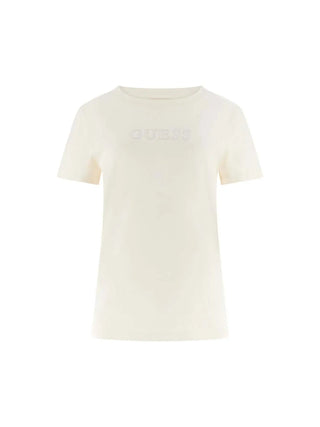 WOMEN'S T-SHIRT - GUESS ATHLEISURE PIETRA - V3BI11 J1314