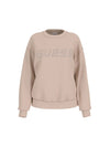 WOMEN'S SWEATSHIRT - GUESS ATHLEISURE BEIGE - V4BQ15 K7UW2 1