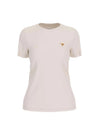 WOMEN'S T-SHIRT - GUESS ATHLEISURE TAUPE - V4YI09 J1314 1