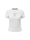 WOMEN'S T-SHIRT - GUESS ATHLEISURE WHITE - V4YI21 KCDH1 1