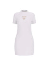 WOMEN'S DRESS - GUESS ATHLEISURE WHITE - V4YK02 KCDH1 1
