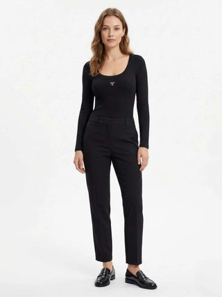 WOMEN'S BODYSUIT - GUESS ATHLEISURE BLACK - V4YP07 J1314 3