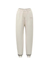 WOMEN'S TRACKSUIT PANTS - GUESS ATHLEISURE WHITE - V5BB23 KCX22 1