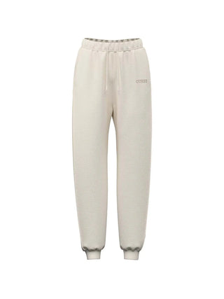 WOMEN'S TRACKSUIT PANTS - GUESS ATHLEISURE WHITE - V5BB23 KCX22 1