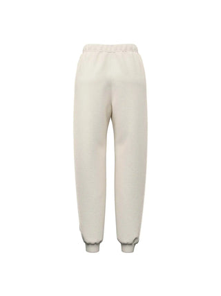 WOMEN'S TRACKSUIT PANTS - GUESS ATHLEISURE WHITE - V5BB23 KCX22 2