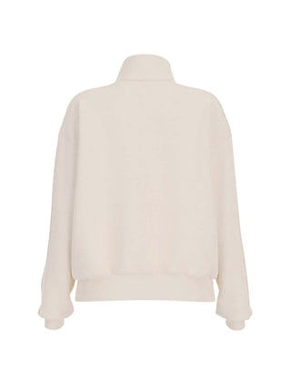 WOMEN'S SWEATSHIRT - GUESS ATHLEISURE WHITE - V5BQ15 KCX22 2