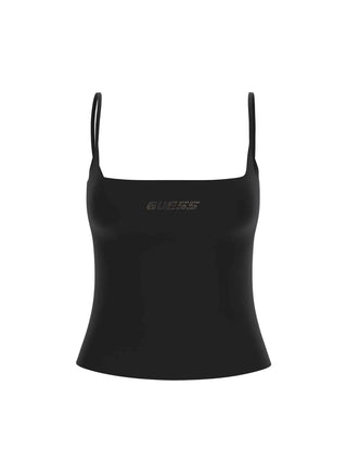 WOMEN'S TOP - GUESS ATHLEISURE BLACK - V5GP22 J1314