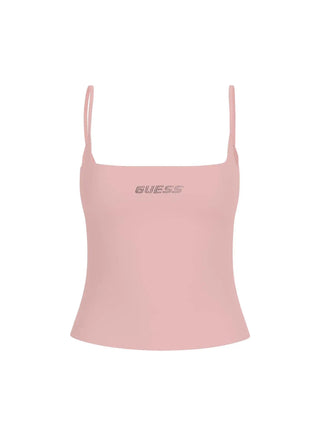 WOMEN'S TOP - GUESS ATHLEISURE PINK - V5GP22 J1314