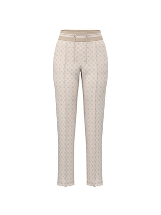 WOMEN'S TROUSERS - GUESS ATHLEISURE CREAM - V5YB20 KB212