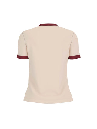 WOMEN'S T-SHIRT - GUESS ATHLEISURE WHITE - V6GI05 K2966 2