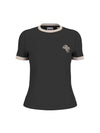 WOMEN'S T-SHIRT - GUESS ATHLEISURE BLACK - V6GI05 K2966 1