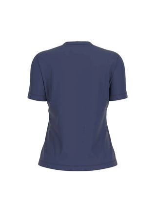 T-SHIRT DONNA - GUESS ATHLEISURE BLU - V6GI07 K2968 2