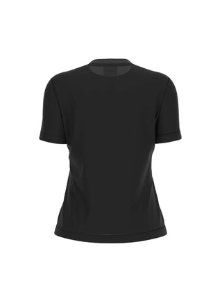 T-SHIRT DONNA - GUESS ATHLEISURE NERO - V6GI15 K2982 2