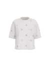 WOMEN'S T-SHIRT - GUESS ATHLEISURE WHITE - V6GI18 K2985 1