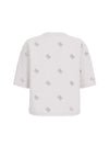 WOMEN'S T-SHIRT - GUESS ATHLEISURE WHITE - V6GI18 K2985 2