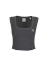 WOMEN'S TOP - GUESS ATHLEISURE BLACK - V6GP07 K2987 1
