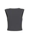WOMEN'S TOP - GUESS ATHLEISURE BLACK - V6GP07 K2987 2