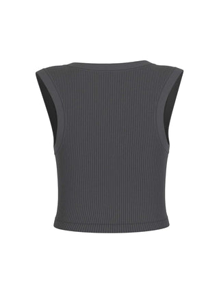 WOMEN'S TOP - GUESS ATHLEISURE BLACK - V6GP07 K2987 2