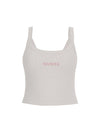 TOP DONNA - GUESS ATHLEISURE BIANCO - V6GP16 K3180 1
