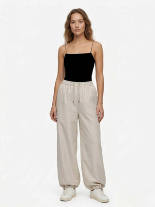WOMEN'S TROUSERS - GUESS ATHLEISURE BEIGE - V6RB21 WL232 3