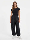 WOMEN'S TROUSERS - GUESS ATHLEISURE BLACK - V6RB21 WL232 3
